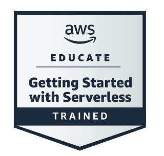 AWS Serverless computing badge