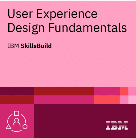 User Experience Design Fundamentals badge